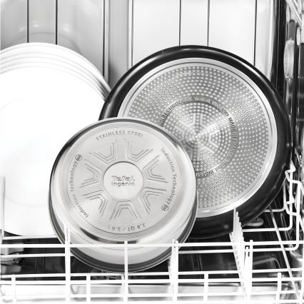 Tefal - 6-dijelni set posuđa INGENIO COOK, nehrđajući čelik