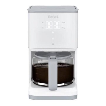 Tefal - Aparat za filter kavu s LCD zaslonom SENSE 1000W/230V bijela