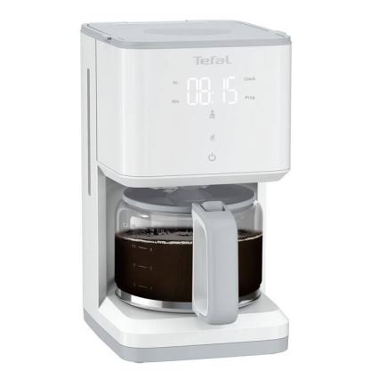 Tefal - Aparat za filter kavu s LCD zaslonom SENSE 1000W/230V bijela