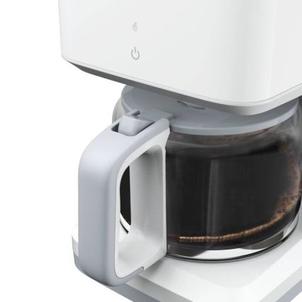 Tefal - Aparat za filter kavu s LCD zaslonom SENSE 1000W/230V bijela