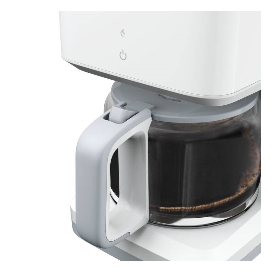 Tefal - Aparat za filter kavu s LCD zaslonom SENSE 1000W/230V bijela