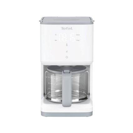 Tefal - Aparat za filter kavu s LCD zaslonom SENSE 1000W/230V bijela