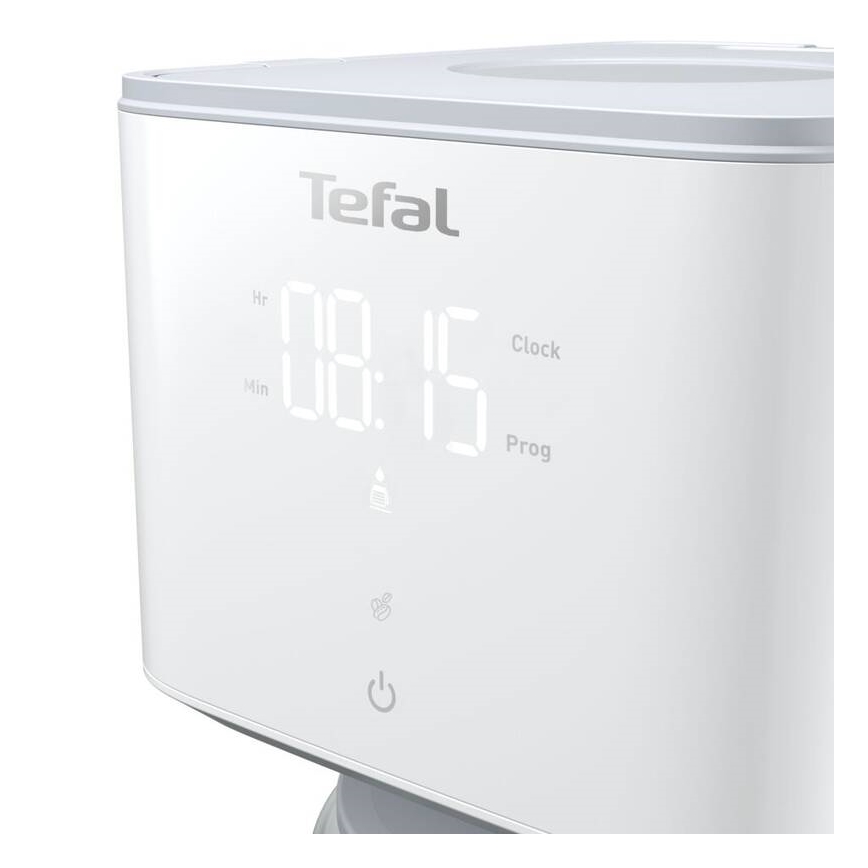 Tefal - Aparat za filter kavu s LCD zaslonom SENSE 1000W/230V bijela