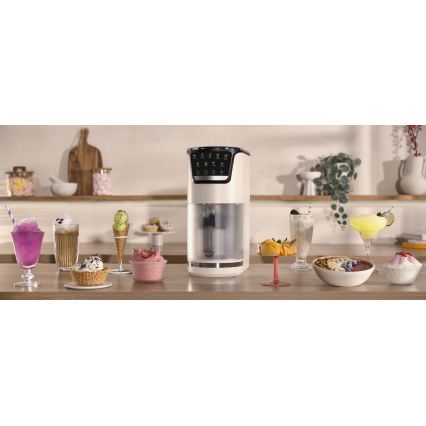 Tefal - Aparat za sladoled DOLCI 6W/230V bež