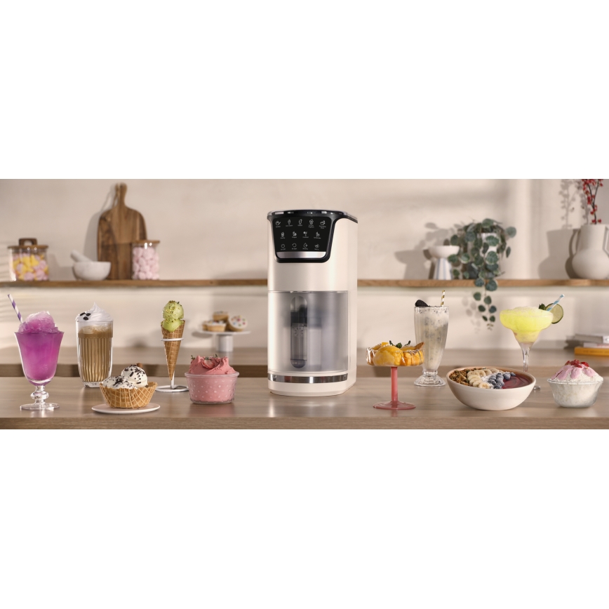 Tefal - Aparat za sladoled DOLCI 6W/230V bež
