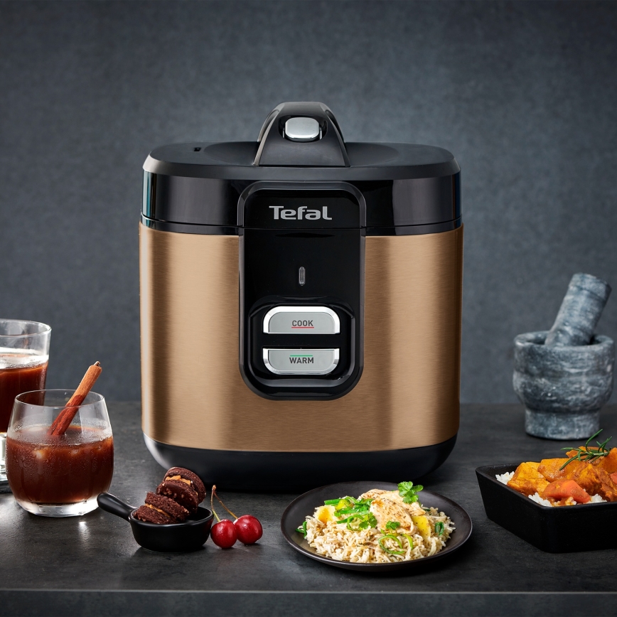 Tefal - Bakreno kuhalo za rižu COPPERTINTO 600/230V 2 l