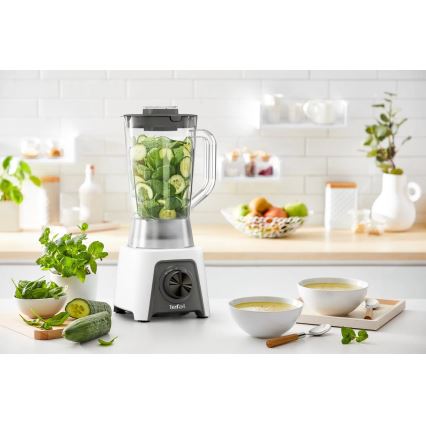 Tefal - Blender 1,5 l BLENDEO+ 450W/230V siva/bijela