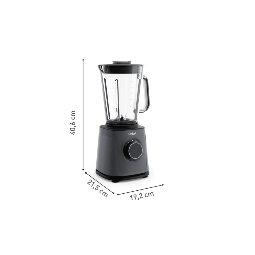Tefal - Blender 2 l PERFECTMIX+ 1200W/230V crna