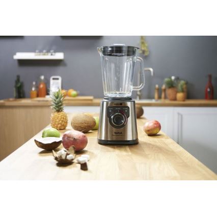 Tefal - Blender 2 l PERFECTMIX+ 1200W/230V mat krom/crna