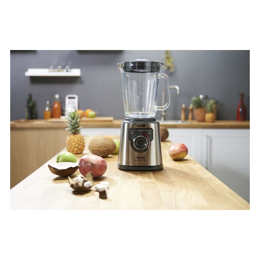 Tefal - Blender 2 l PERFECTMIX+ 1200W/230V mat krom/crna