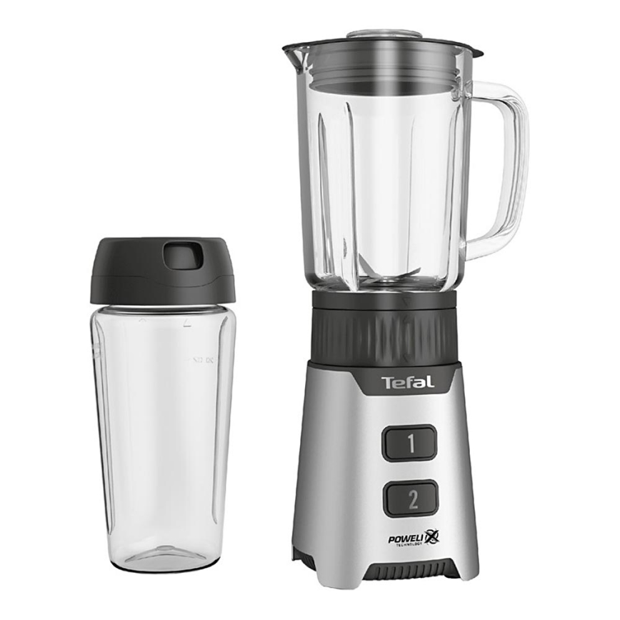 Tefal - Blender BLENDFORCE 400W/230V nehrđajući/crna