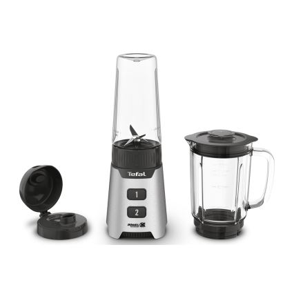 Tefal - Blender BLENDFORCE 400W/230V nehrđajući/crna