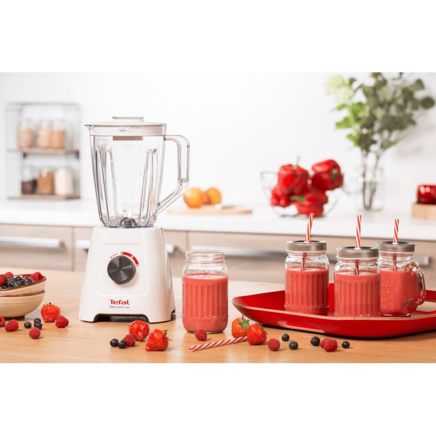 Tefal - Blender BLENDFORCE 600W/230V bijela