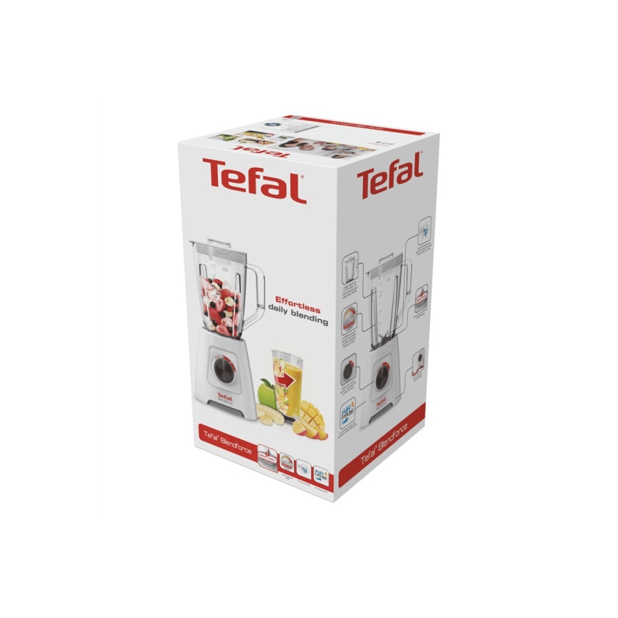 Tefal - Blender BLENDFORCE 600W/230V bijela