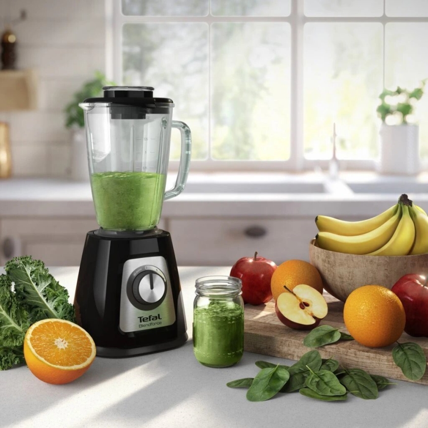 Tefal - Blender BLENDFORCE 800W/230V crna/nehrđajući