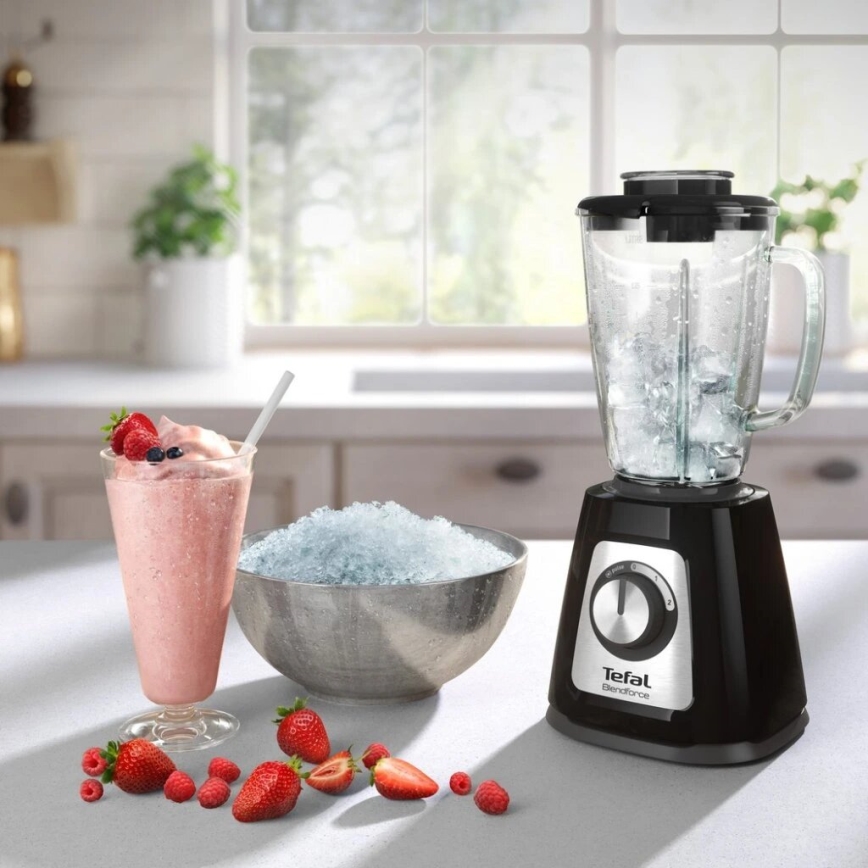 Tefal - Blender BLENDFORCE 800W/230V crna/nehrđajući