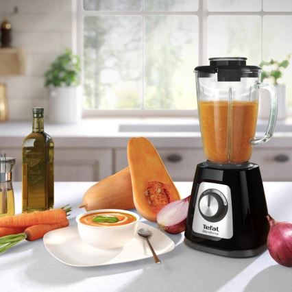 Tefal - Blender BLENDFORCE 800W/230V crna/nehrđajući