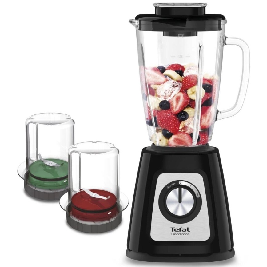 Tefal - Blender BLENDFORCE 800W/230V crna/nehrđajući