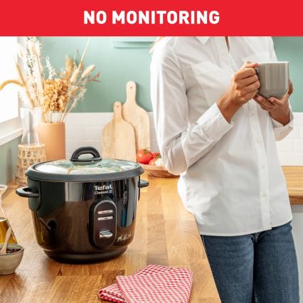 Tefal - Aparat za kuhanje riže CLASSIC 500W/230V 3 l crni