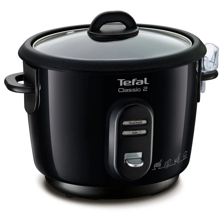 Tefal - Aparat za kuhanje riže CLASSIC 500W/230V 3 l crni