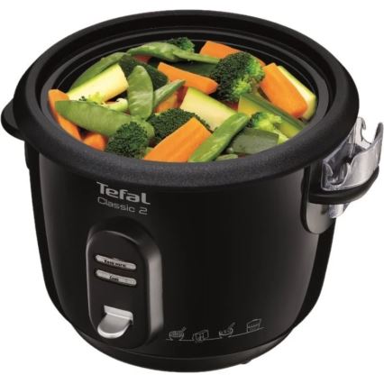 Tefal - Aparat za kuhanje riže CLASSIC 500W/230V 3 l crni