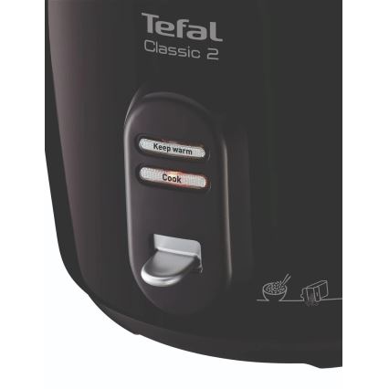 Tefal - Aparat za kuhanje riže CLASSIC 500W/230V 3 l crni