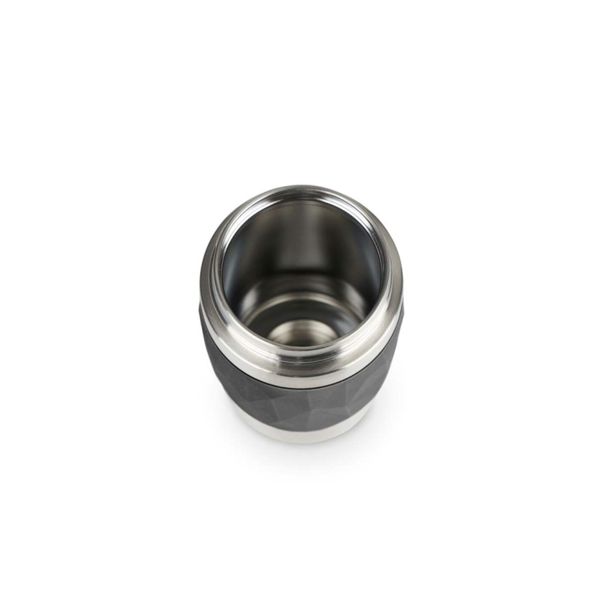 Tefal - Termo šalica 300 ml COMPACT MUG nehrđajući čelik/crna