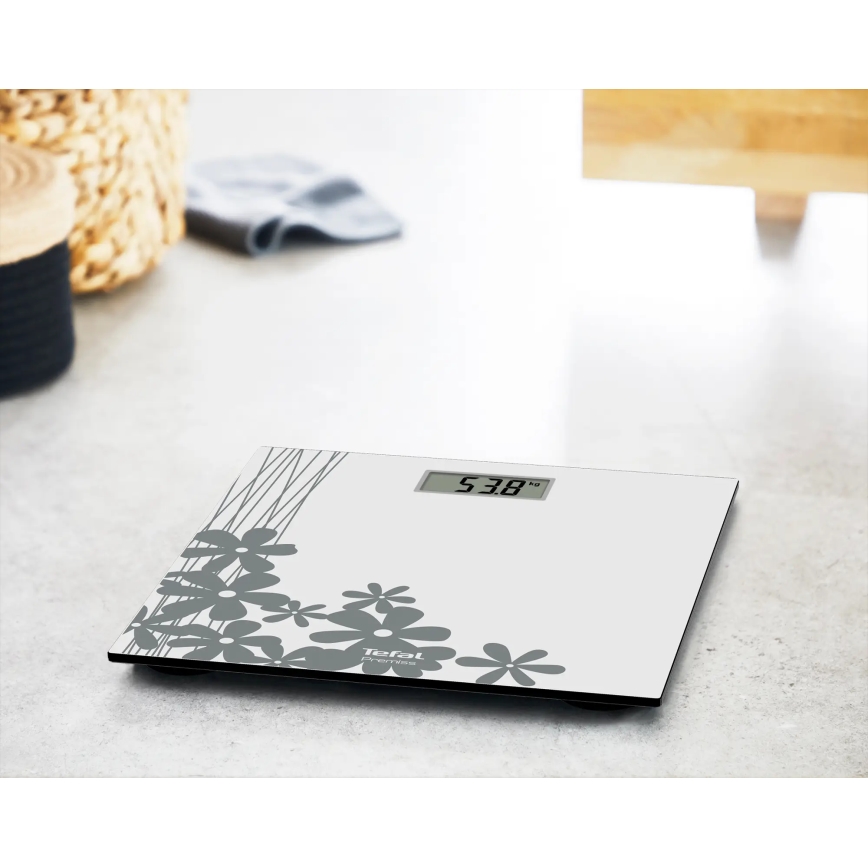 Tefal - Digitalna osobna vaga PREMISS 1xCR2032 siva