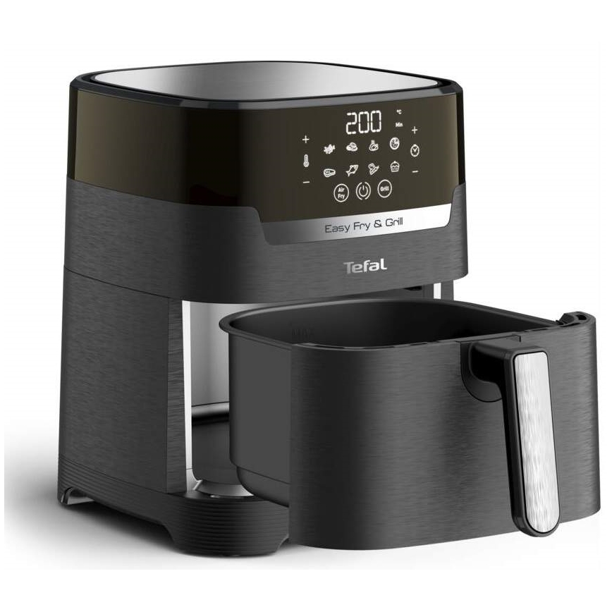 Tefal - Vrući zrak friteza 4,2 l EASY FRY&GRILL 2u1 1550W/230V crna