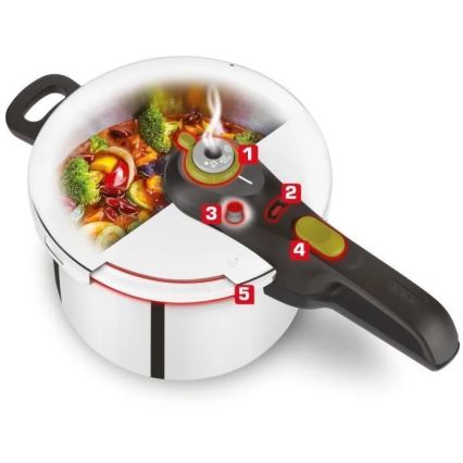 Tefal - Ekspres lonac 4 l SECURE 5 NEO nehrđajući