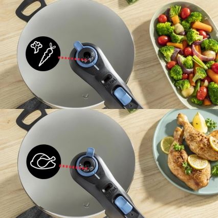 Tefal - Ekspres lonac 4 l SECURE TRENDY nehrđajući