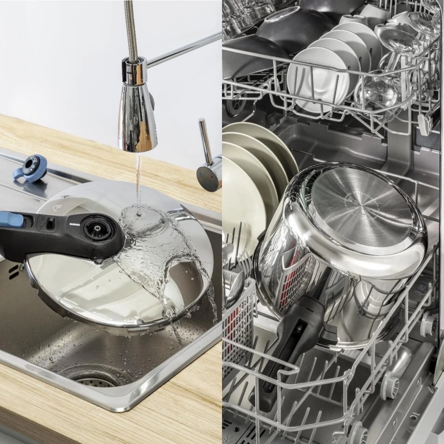Tefal - Ekspres lonac 4 l SECURE TRENDY nehrđajući