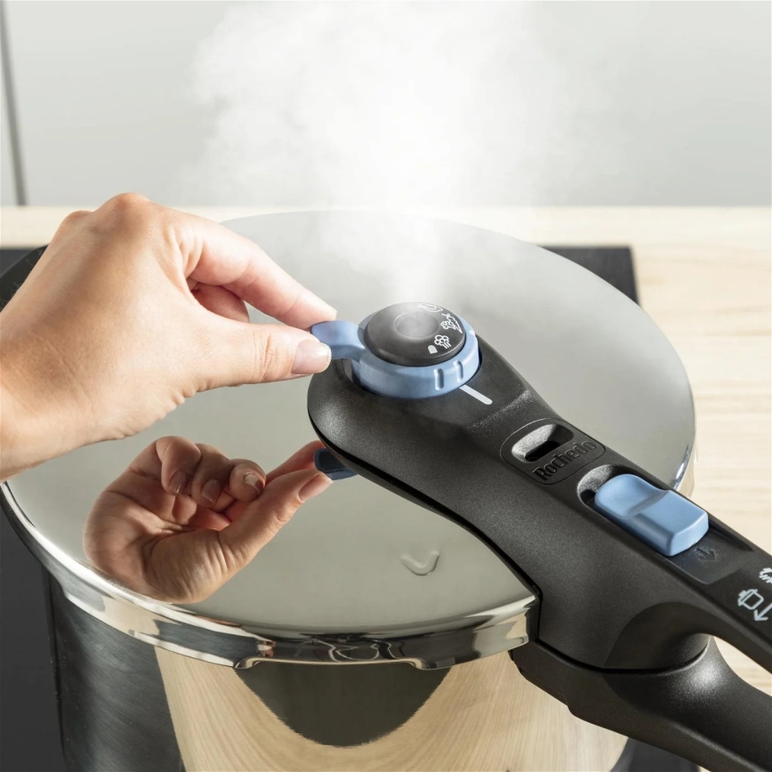 Tefal - Ekspres lonac 4 l SECURE TRENDY nehrđajući