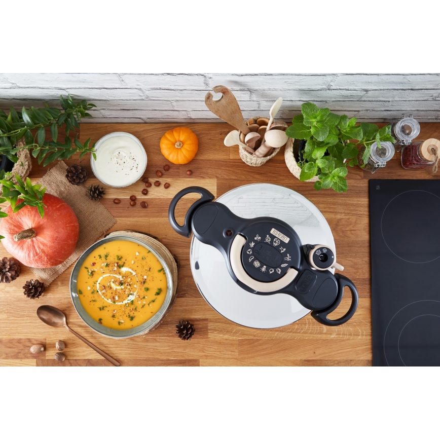 Tefal - Ekspres lonac 6 l CLIPSINMINUT' NATURAL ECO RESPECT