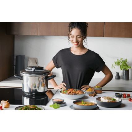 Tefal - Ekspres lonac 8 l CLIPSO+ CHEF nehrđajući