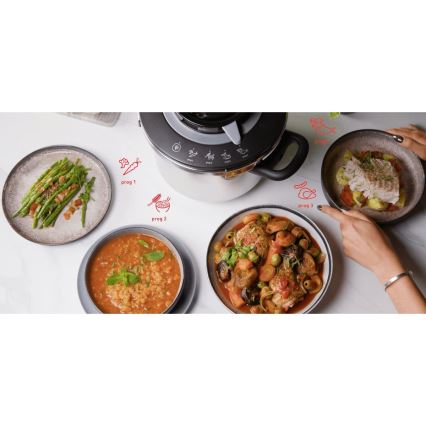Tefal - Ekspres lonac 8 l CLIPSO+ CHEF nehrđajući