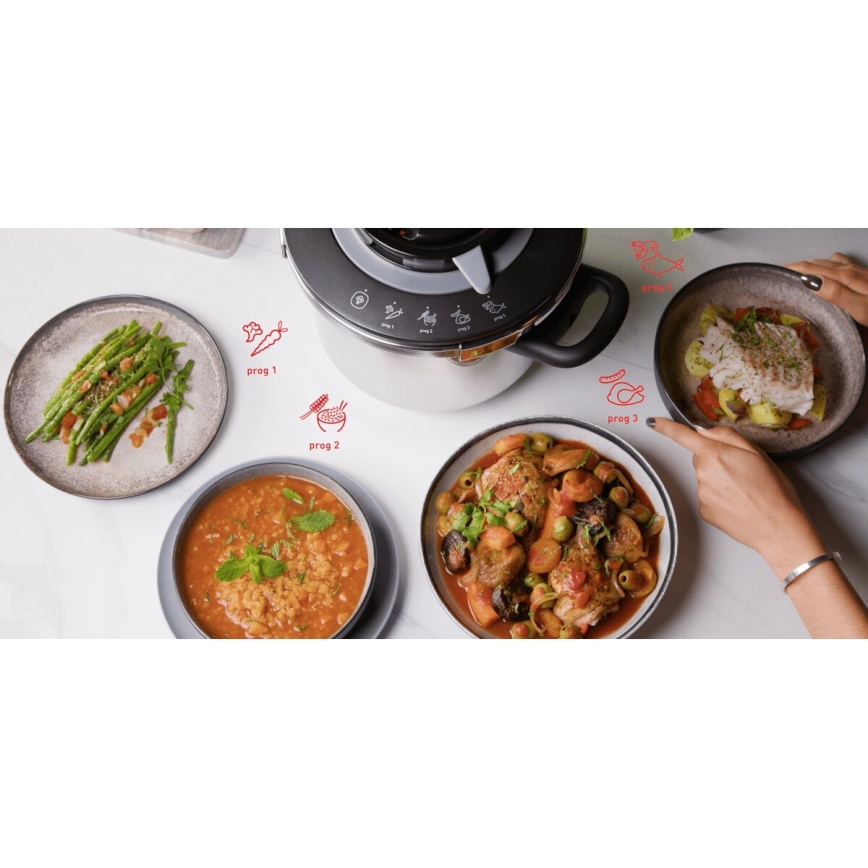 Tefal - Ekspres lonac 8 l CLIPSO+ CHEF nehrđajući