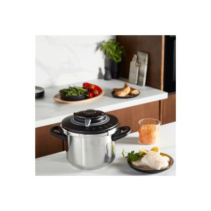 Tefal - Ekspres lonac 8 l CLIPSO+ CHEF nehrđajući
