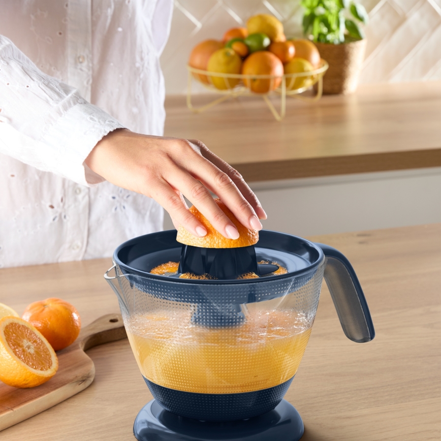 Tefal - Električna preša za citruse MORNING CITRUS PRESS 0,8 l 25W/230V plava