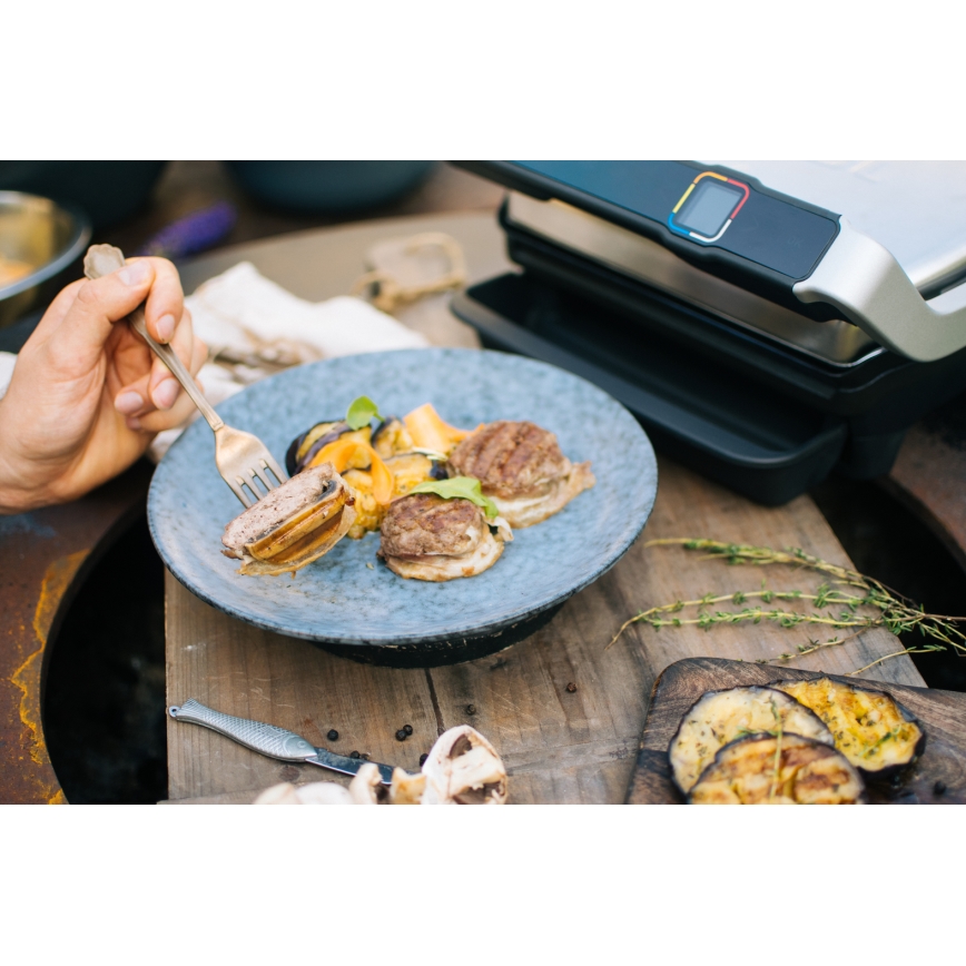 Tefal - Električni roštilj OPTIGRILL ELITE 2000W/230V