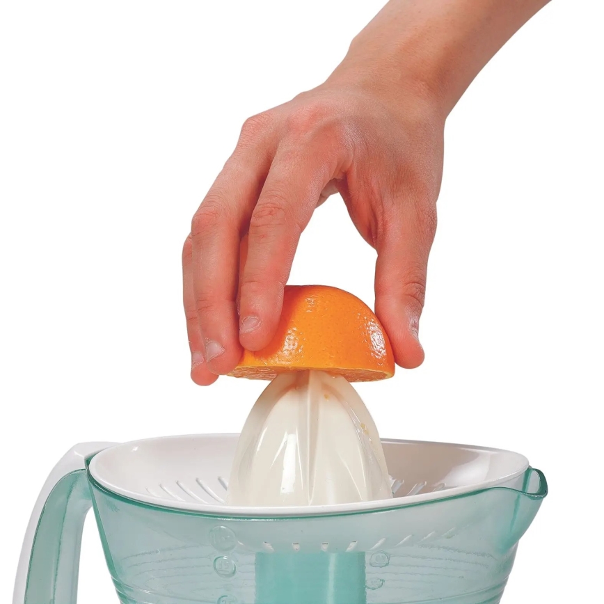 Tefal - Električno cjedilo za agrume VITAPRESS 0,6 l 25W/230V bijela/crna