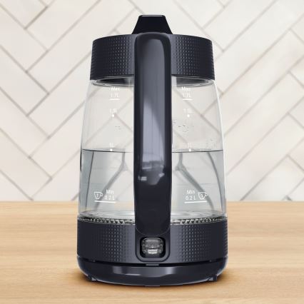 Tefal - Električno kuhalo za vodu MORNING GLASS 1,7 l 2000W/230V