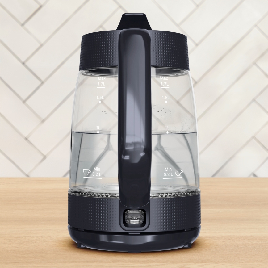 Tefal - Električno kuhalo za vodu MORNING GLASS 1,7 l 2000W/230V