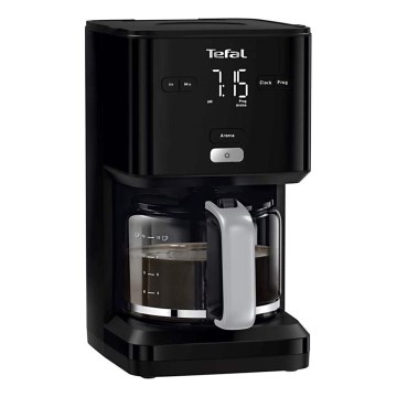 Tefal - Filter aparat za kavu s LCD zaslonom 1000W/230V crne boje