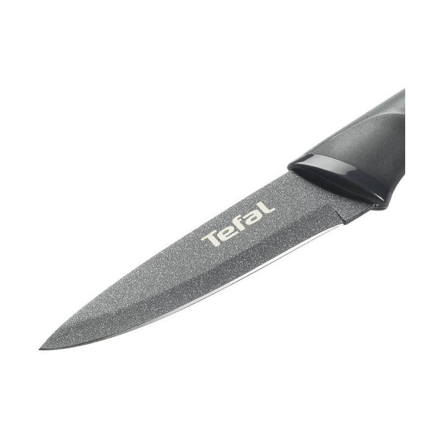 Tefal - Nehrđajući čelik nož za rezanje FRESH KITCHEN 9 cm siva/zeleno