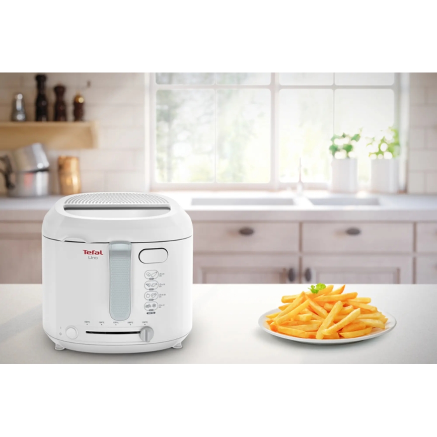 Tefal - Friteza 1,8 l FRY UNO 1475W/230V bijela