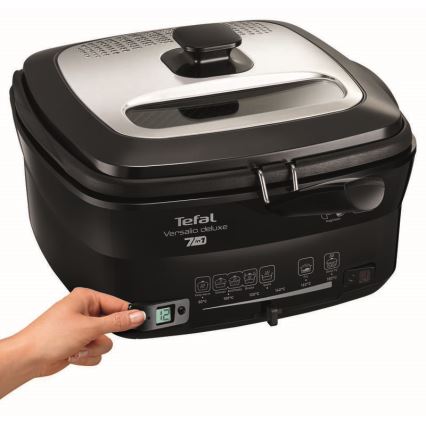 Tefal - Friteza 2 l VERSALION DE LUXE 7u1 1600W/230V crna