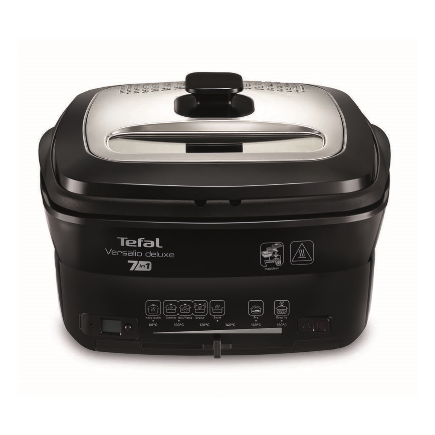 Tefal - Friteza 2 l VERSALION DE LUXE 7u1 1600W/230V crna