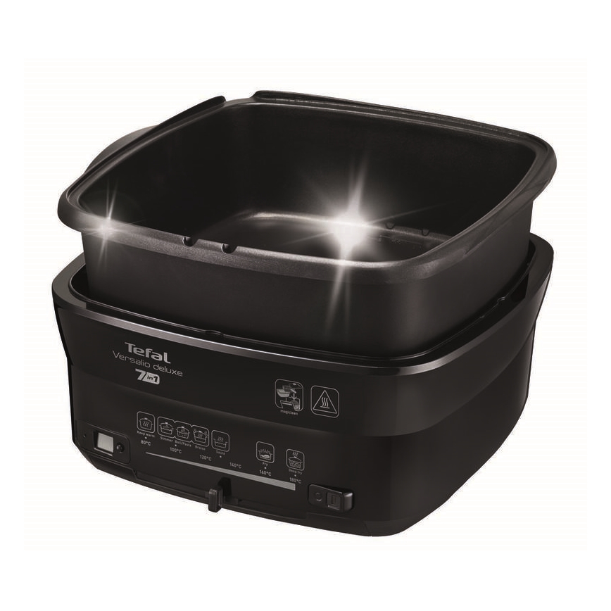 Tefal - Friteza 2 l VERSALION DE LUXE 7u1 1600W/230V crna