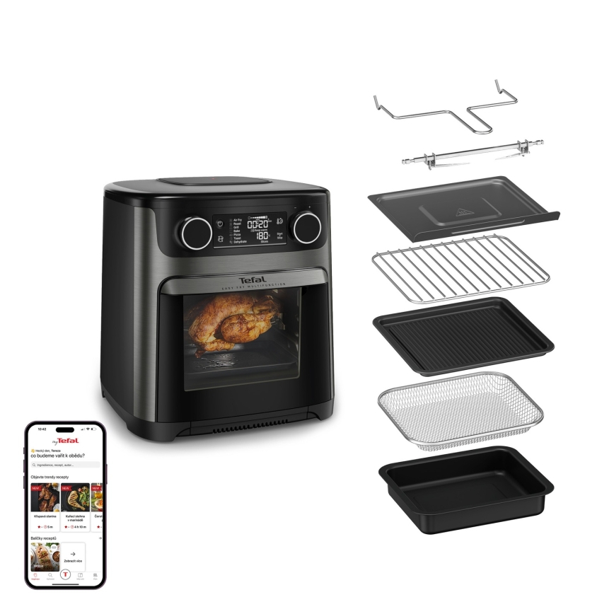 Tefal - friteza na vrući zrak 15 l EASY FRY 9 u 1 1800W/230V crna